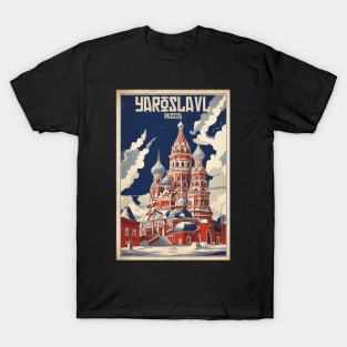 Yaroslavl Russia Vintage Travel Tourism T-Shirt